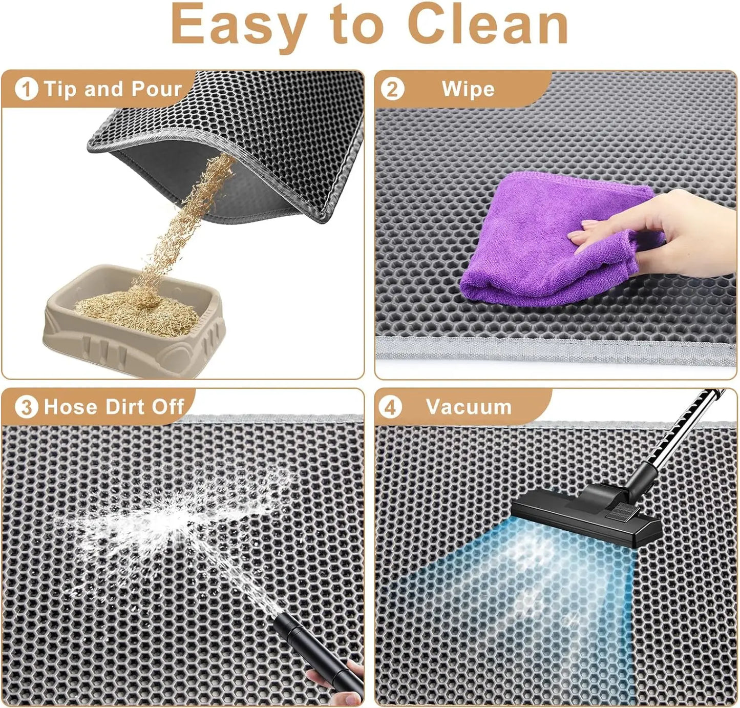 Kitty Shieldz™ Mess Free Litter Mat