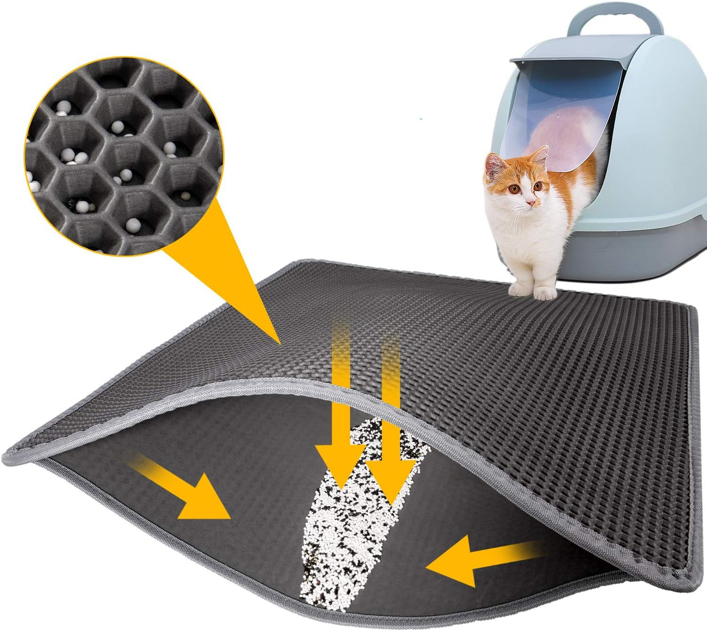 Kitty Shieldz™ Mess Free Litter Mat