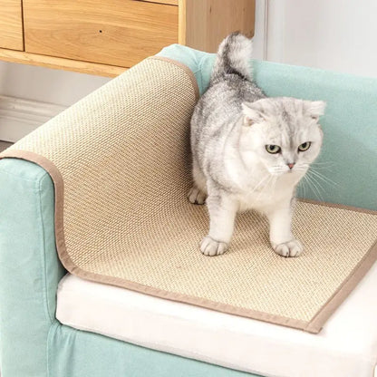 Bamboo Cat Scratcher Mat